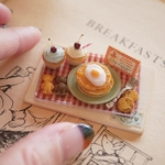 【ミニチュア】Honey egg & break time ♫【dollhouse】