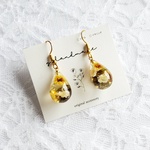 ꫛꫀꪝ✧‧˚✴︎ナチュラルカラーのドロップピアス✴︎