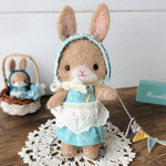 ＊うさぎのガーランドパーティー＊羊毛フェルト＊ミニチュア小物＊