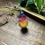 雫ペンダント「黄昏」