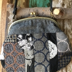 Kagiwako1様オーダー品ミナペルホネン　pjc がま口バッグsale