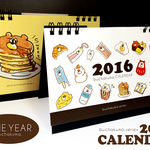 ぶちゃくま。2016カレンダー