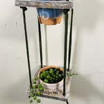 3つ掛け♪ wooden plant hanger　プラントハンガー+植木鉢
