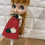 ブライスアウトフィット🌸🐥いちごワンピース  リカちゃん ruruko  プーリップ  