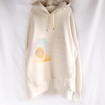 手描き  夕焼けmoonパーカー  men'sXＬ