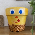 キャラメルコーンアイスクリーム鉢
