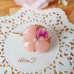 Four Leaf Cloverポニーフック（ピンク）