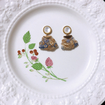 インド刺繍　ピアス