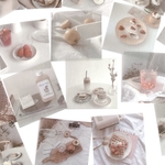 素材紙/ステッカー55枚set《coffee time》 [F012]