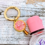 ハンドジェルホルダー　フラワー　桜　除菌グッズ　
