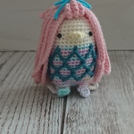 あみぐるみのアマビエさん