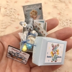 ちいさなウサギさん✳︎イースターバニー＊ブルーグレー色のバニー