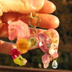 ☆Horse☆Flower　ピンク・ホワイトホログラム☆
