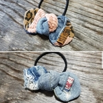wolfer様専用ページ♥️送料込み　ピンクとレオパードの春のリボンヘアゴム