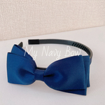 キッズ向け トリプルリボンのカチューシャ