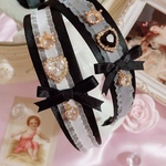 Classical Ribbon カチューシャ　ホワイトのみ再入荷
