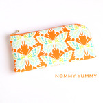 L字ファスナー長財布  Clementine Flutterby Tangerine  ＊176＊