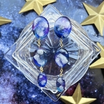 【agape】ギャラクシー3連ピアス