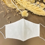 《再販》｡･*･:上品ホワイトレースマスク｡･*･