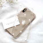 新機種iPhone12ケースなど対応　幸せうさぎちゃん♡ iPhoneケース　