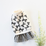犬服 XS リボンワンピース（B）