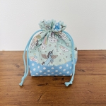 【sale】ユニコーン×ポンポンのコップ袋＊ミント＊
