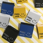スマイルピスネームタグ　10枚セット　布タグ