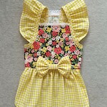 オーダー 小~大型犬 花柄&チェック柄 キャミワンピ