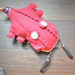 【新作】ワニポーチ赤いカワイコちゃん