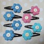 【こぼ様オーダー品】お花のヘアピン　　