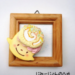 ホワイトクリスマスロールケーキジーナ❁﻿のバックチャーム