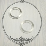 新サイズ追加☆非接触用リング クリアリング 感染予防アイテム