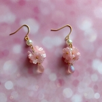 桜玉のピアス