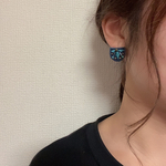 ハーフムーンピアス✨