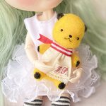いつも一緒！SOOTYっぽいテディちゃん🐻⭐︎ミニチュア⭐︎pinocosmile