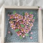 籐の花の額　さくらの額
