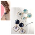 水中花ピアス＊イヤリング