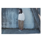 8分丈パンツ　ベージュ（予約特別価格）