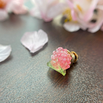 さくらもち タックピン ピンバッチ ブローチ 桜餅 フェイクスイーツ 春 和菓子 ピンク 道明寺 桜 さくら