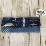 #156 エジソンの箸も入る！カトラリーケース　お箸入れ ✳︎深海魚