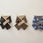 ベージュ　ふくろうのネックウォーマー　＋+5.5℃のあったかさ