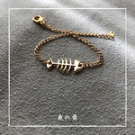 ✽ 魚の骨 ブレスレット ✽