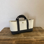 【s様専用】帆布でほっこりミニトート横長 order作品