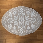 【30％ OFF！】花とぶどうのテーブルセンター　再販【サマーセール実施中♪　8/19正午まで！】