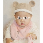 冬仕様❄くま耳帽子🐻ミルクティベージュ