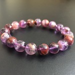 【希少天然石】ガーデンアメジストのブレス