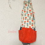 イタグレ服♪  クレヨンタッチ風お花ロンパース