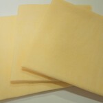 【ベンガラ染め晒：鬱金】刺し子、マスク作りなどに　