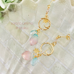 月の光を浴びて🌙✨夢色雫　サージカルステンレスピアスorイヤリング