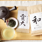 お茶と急須！杉山貢大農園の被せ煎茶「貢大」10g＆煎茶「和」200ｇ＆常滑急須セット